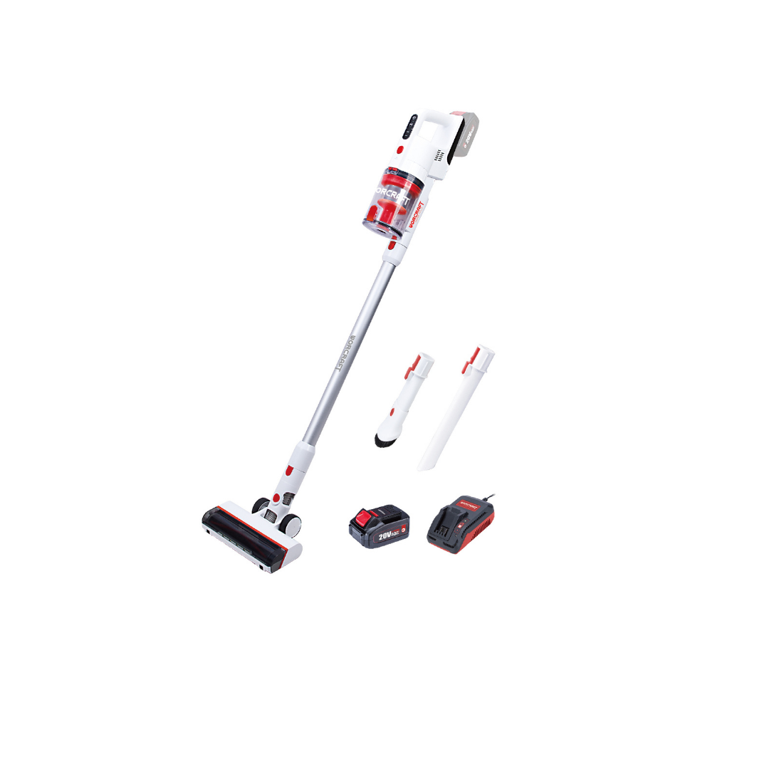 เครื่องดูดฝุ่นไร้สายแบบด้าม WORCRAFT รุ่น CPVC-S20LIBM (พร้อมแบตเตอรี่และแท่นชาร์จ)_0