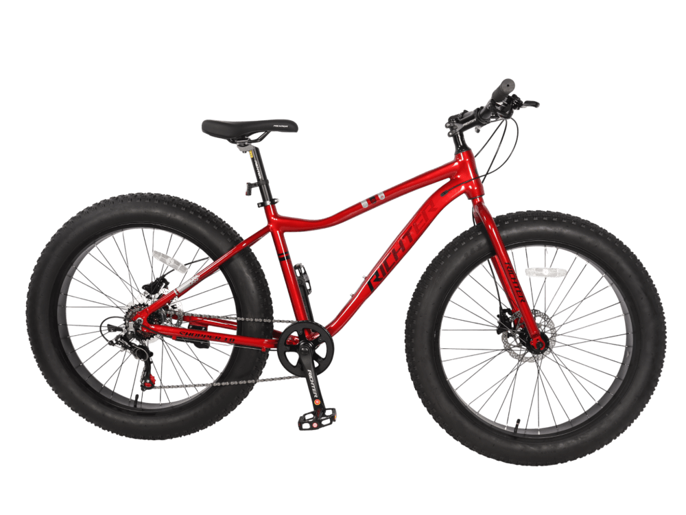 จักรยานเสือภูเขาล้อโต RICHTER CHOPPER 1.0 ขนาดวงล้อ 26 นิ้ว ไซส์ 17 สี Metallic Red (แดงเมทาลิก) 