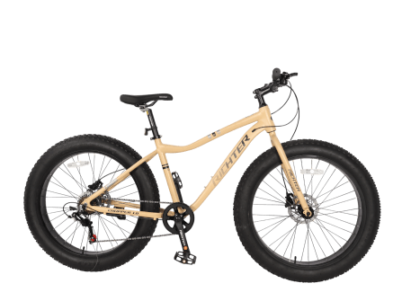 จักรยานเสือภูเขาล้อโต RICHTER CHOPPER 1.0 ขนาดวงล้อ 26 นิ้ว ไซส์ 17 สี Camel (น้ำตาล) _0