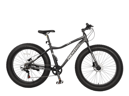 จักรยานเสือภูเขาล้อโต RICHTER CHOPPER 1.0 ขนาดวงล้อ 26 นิ้ว ไซส์ 17 สี Matte Black (ดำด้าน) _0