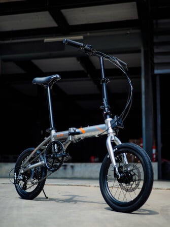 จักรยานพับได้ RICHTER EVO วงล้อ 16 นิ้ว สีเทาเงิน_2