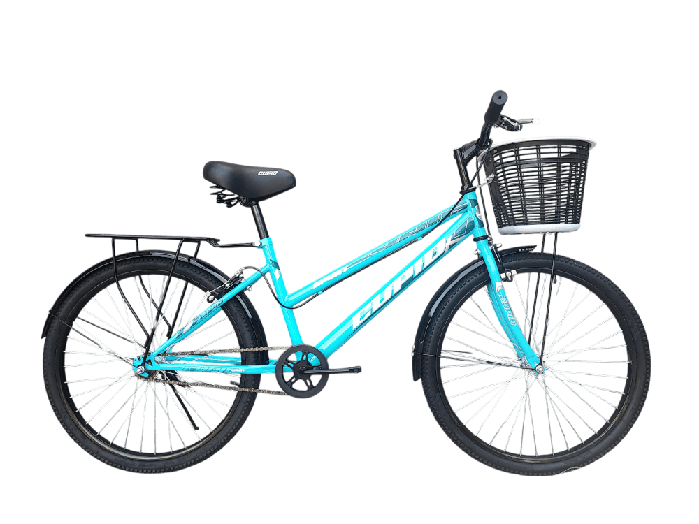 จักรยานแม่บ้าน CUPID SPORT วงล้อ 24 นิ้ว สีฟ้า