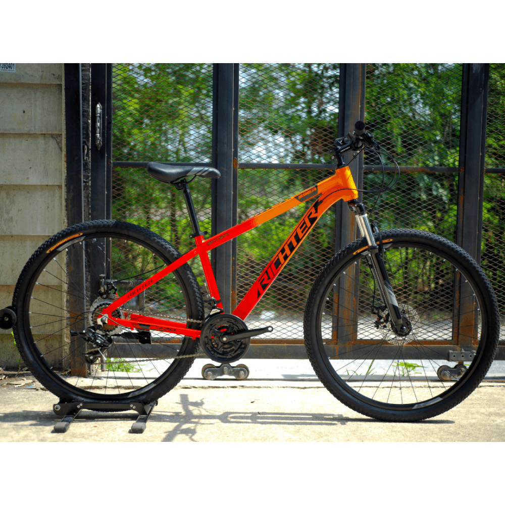 จักรยานเสือภูเขา RICHTER BOZA ขนาดวงล้อ 29 นิ้ว ไซส์ 15.5 ส้มแดง