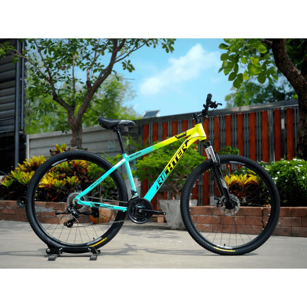 จักรยานเสือภูเขา RICHTER BOZA ขนาดวงล้อ 29 นิ้ว ไซส์ 15.5 เหลืองฟ้า