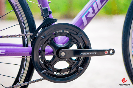 จักรยานเสือหมอบ RICHTER ACTIVE ขนาดวงล้อ 700C ไซส์ 48 สีม่วง_5