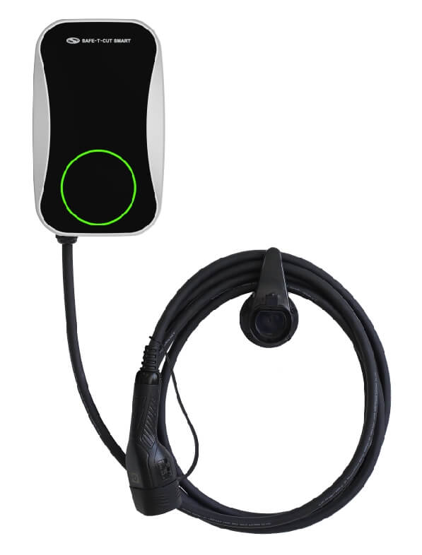 เครื่องชาร์จรถยนต์ไฟฟ้า เซฟ-ที-คัท สมาร์ท รุ่น EVC7-32-A กำลังไฟสูงสุด 7.4 KW