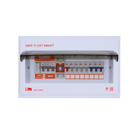 ชุดตู้คอนซูมเมอร์ 8 ช่อง เบรคเกอร์กันดูด 50 แอมป์ เซฟ-ที-คัท สมาร์ท รุ่น PREMIER SURGE_0