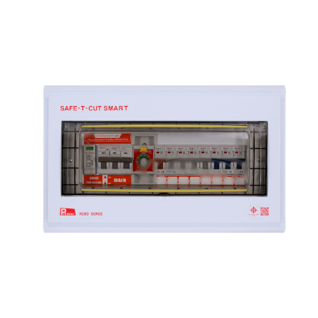 ชุดตู้คอนซูมเมอร์ 8 ช่อง เบรคเกอร์กันดูด 50 แอมป์ เซฟ-ที-คัท สมาร์ท รุ่น PREMIER SURGE_1