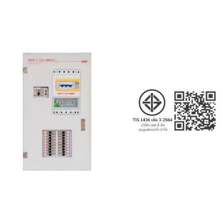 ตู้โหลดเซ็นเตอร์ พร้อมเมนกันดูด RCBO USA ขนาด 18 ช่อง พิกัด 100 แอมป์ เซฟ-ที-คัท สมาร์ท_4