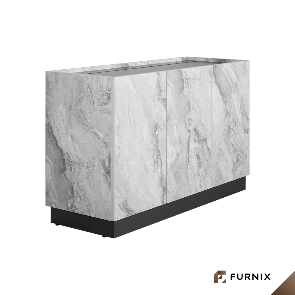 ตู้เก็บของ FURNIX รุ่น VELOCE ขนาด 120*45*90 CM สีหินอ่อนและกราไฟต์_3