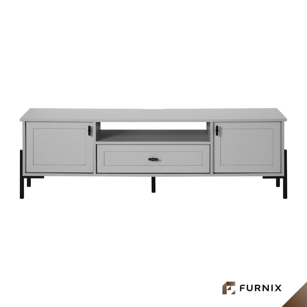 ตู้วางทีวี FURNIX รุ่น SERENE ขนาด 163*40*50 CM สีเทา_3