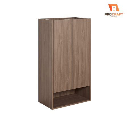 ตู้รองเท้า PROCRAFT รุ่น TOKI โมเดล C20 ขนาด 60*35*110 CM สีไม้เข้ม_6