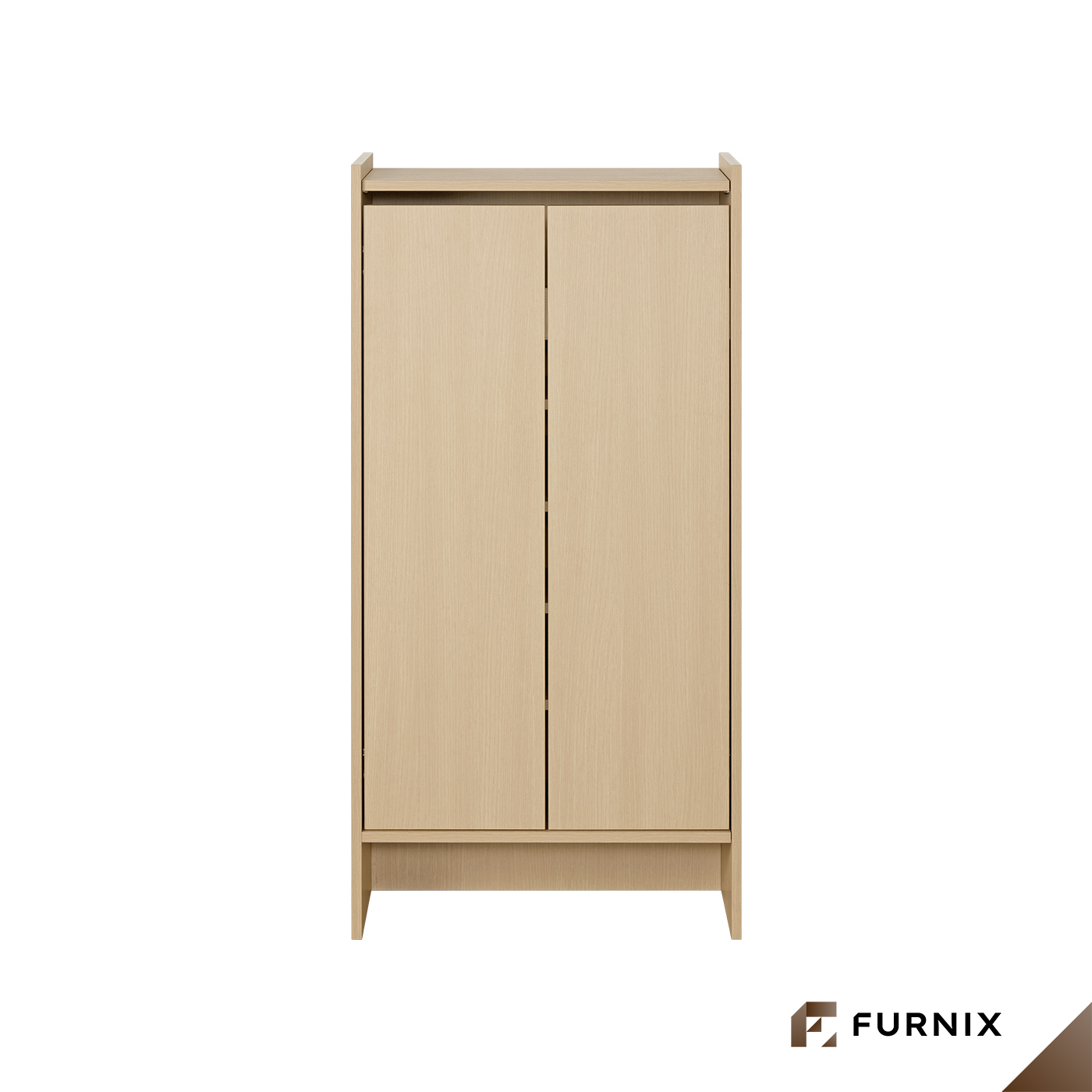 ตู้รองเท้า FURNIX รุ่น HINOKI ขนาด 60*35*120 CM สี LIGHT HINOKI_3