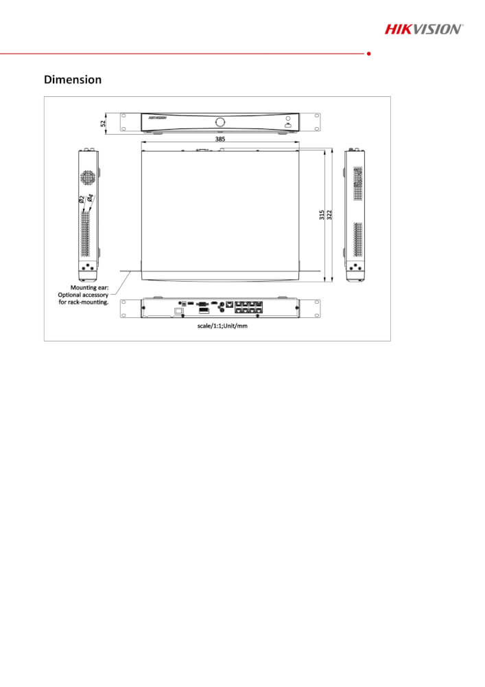 เครื่องบันทึก HIKVISION รุ่น DS-7608NXI-K2/8P รองรับกล้อง 8 ตัว แบบมีรองรับ POE และมี ACUSENSE แยกคน-รถ รองรับความละเอียด 4K_6