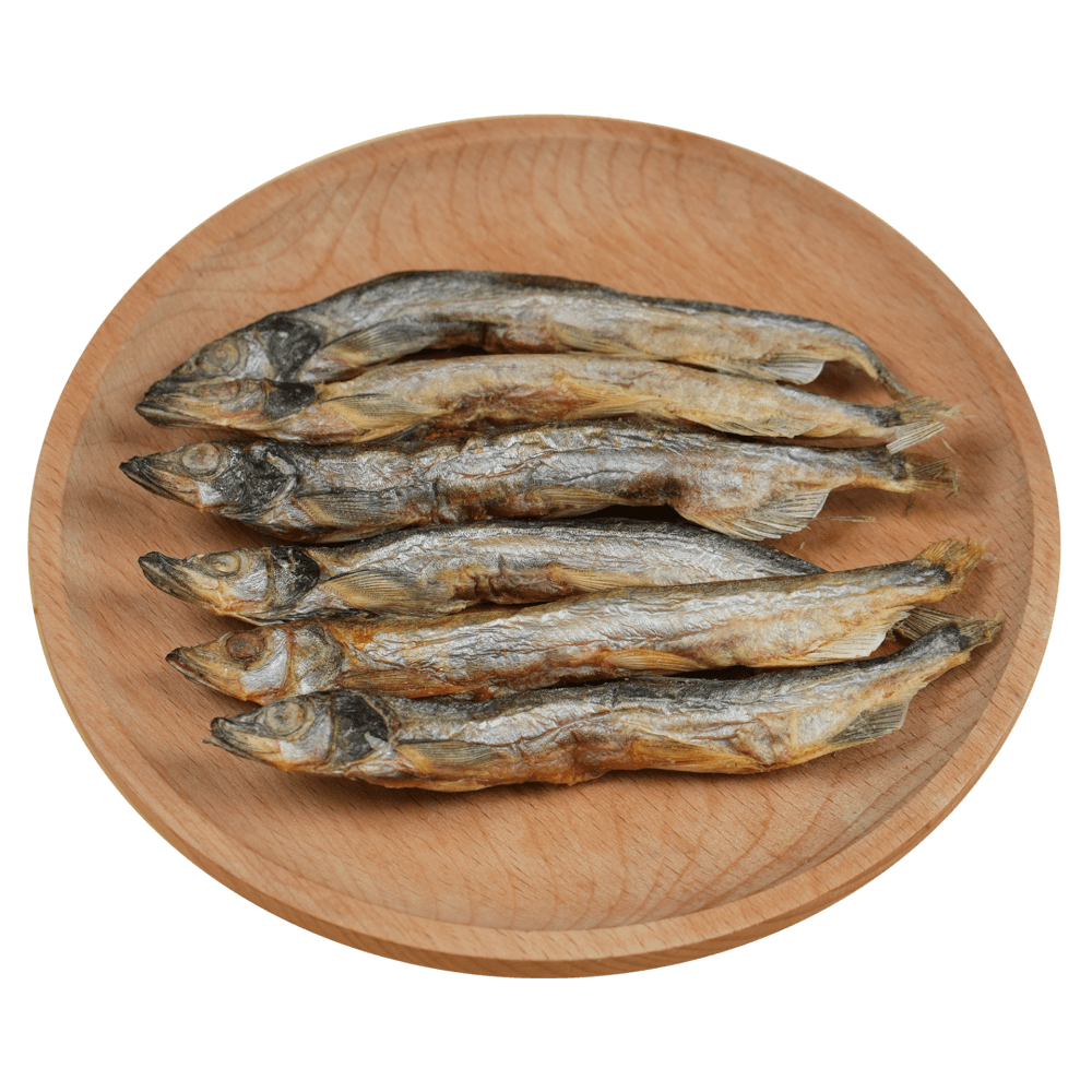 ขนมฟรีซดราย BITE OF WILD รสปลาชิชาโมะ (ปลาไข่) ขนาด 40 กรัม