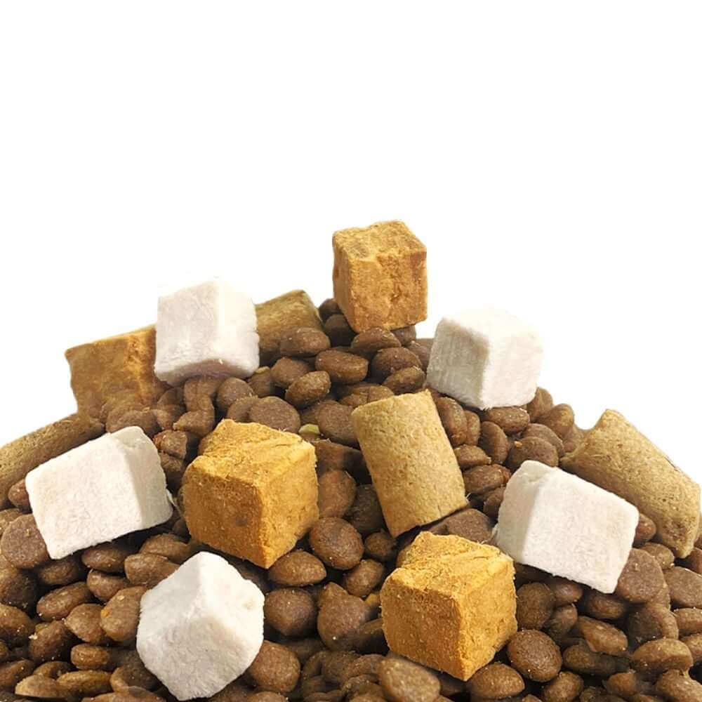 อาหารแมวผสมฟรีซดราย BITE OF WILD สูตร P42 HOLISTIC GRAIN FREE รสไก่และปลาทะเลน้ำลึก 300 กรัม_5