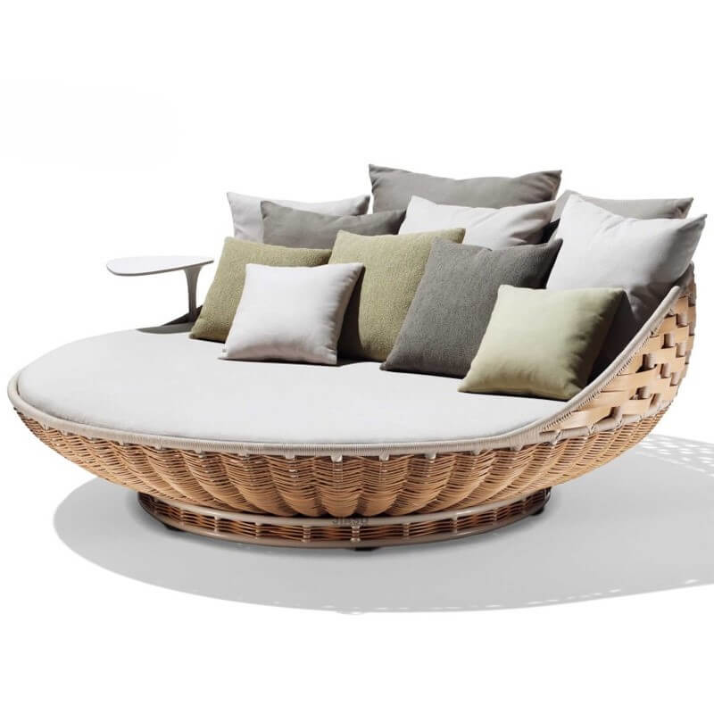 เตียงพักผ่อน COCOLUXE SEA SHELL  195X100 ซม.  สีไม้/น้ำตาล