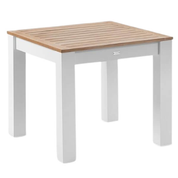 โต๊ะบาร์เหลี่ยม COCOLUXE รุ่น ENJOY TABLE 90 CM สีไม้