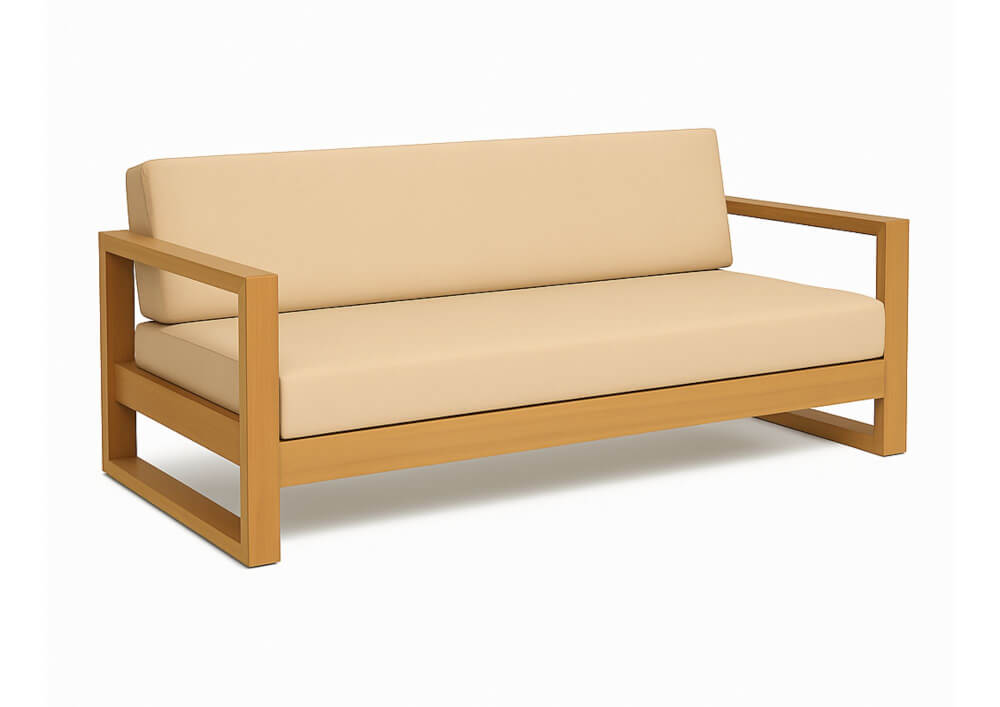 โซฟาสนาม 3 ที่นั่ง COCOLUXE CAVE BROWN 230 CM_2