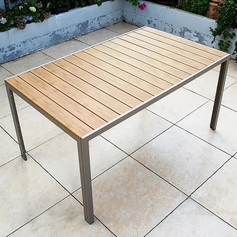 โต๊ะขนาด COCOLUXE CMTETRA LINE  BROWN 150 CM_2