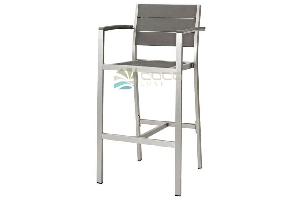 เก้าอี้วางแขน COCOLUXE TONIC BAR CHAIR ARMREST GREY 108 CM_2