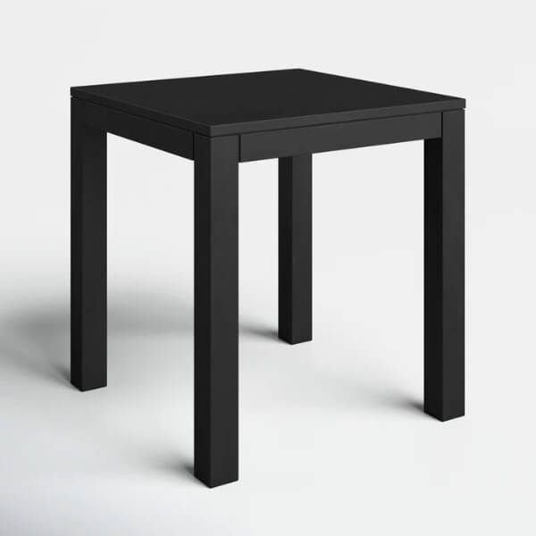 โต๊ะเหลี่ยม COCOLUXE ENJOY TABLE BLACK 90 CM_2