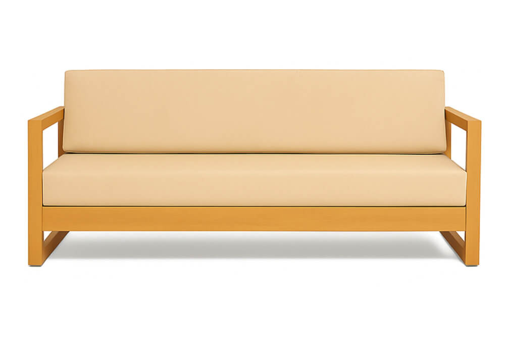 โซฟาสนาม 3 ที่นั่ง COCOLUXE CAVE BROWN 230 CM_4