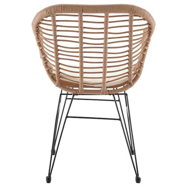 เก้าอี้มีที่วางแขน 1 ที่นั่ง COCOLUXE BRANDY YELLOW_4