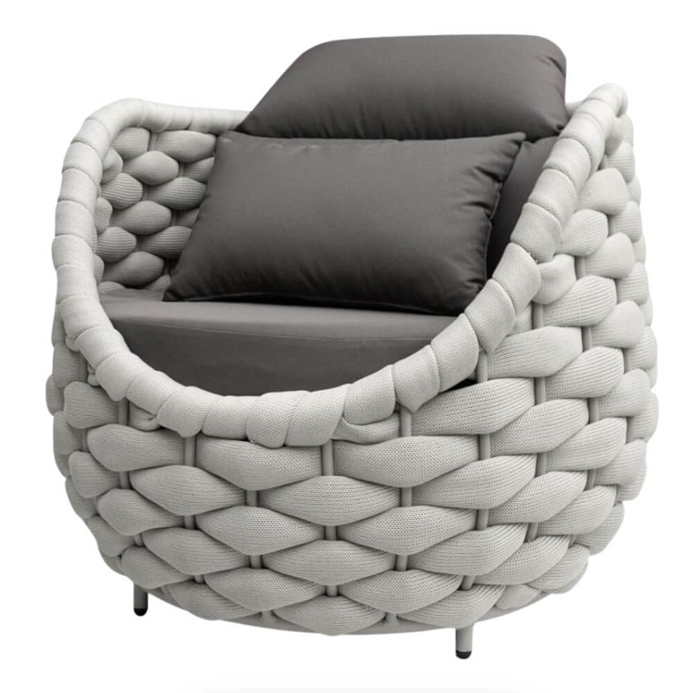 เก้าอี้ 1 ที่นั่ง COCOLUXE DELIGHT WHITE 80 CM_3