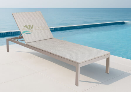 เตียงริมสระหวายเทียม COCOLUXE AQUA BREEZE RATTAN CREAM_1