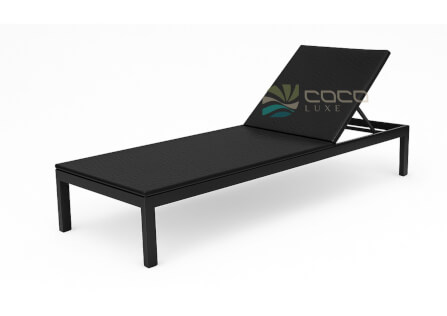 เตียงริมสระหวายเทียม COCOLUXE AQUA BREEZE RATTAN BLACK_3
