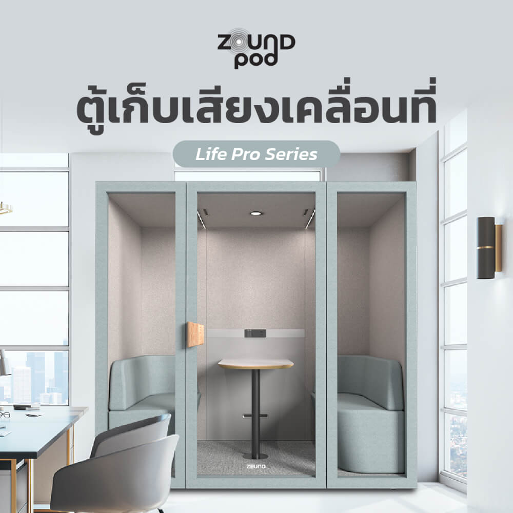 ตู้เก็บเสียงสำเร็จรูป ZOUND รุ่น LIFE PRO SERIES SIZE L | Mint