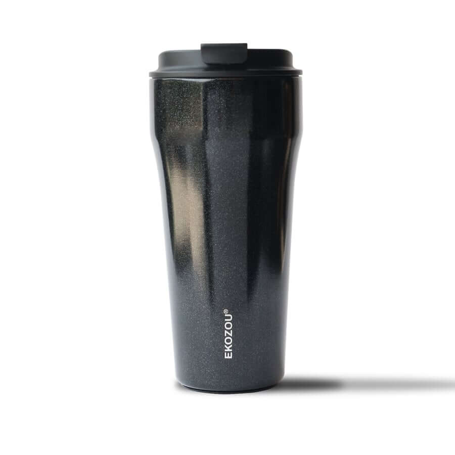 แก้วเก็บความเย็น เคลือบเซรามิก EKOZOU รุ่น EKO CUP CERAMIC 480 มล (BLACK)