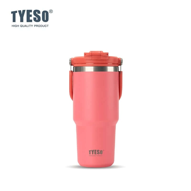 แก้วเก็บความเย็น TYESO รุ่น NEW CAP 750 มล (DARK PINK)