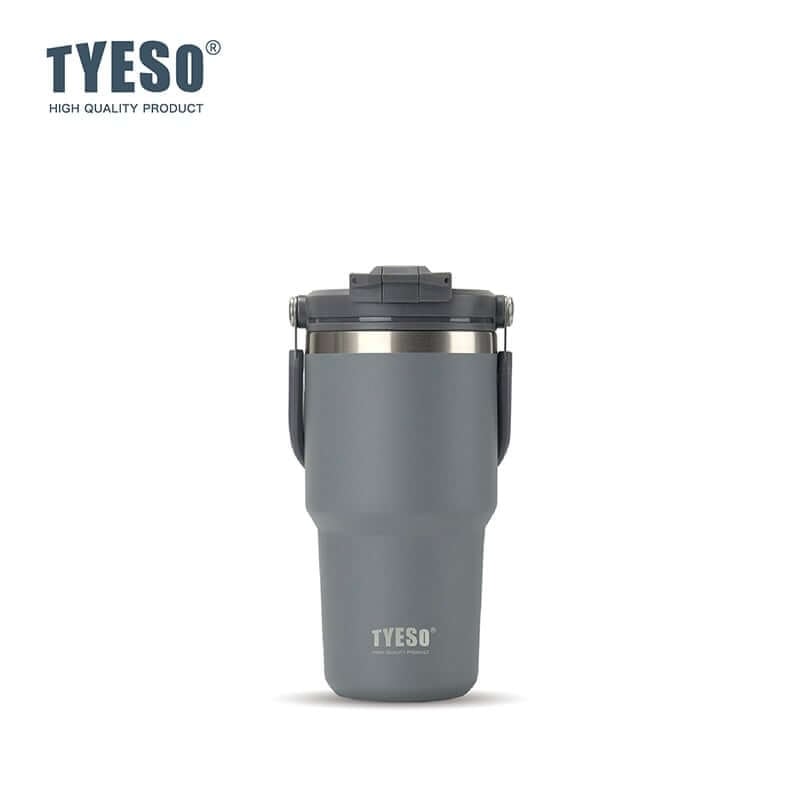 แก้วเก็บความเย็น TYESO รุ่น NEW CAP 600 มล (GRAY)
