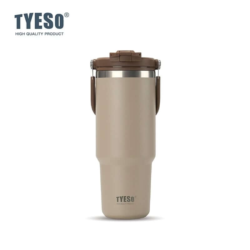 แก้วเก็บความเย็น TYESO รุ่น NEW CAP 900 มล (MOCCA)