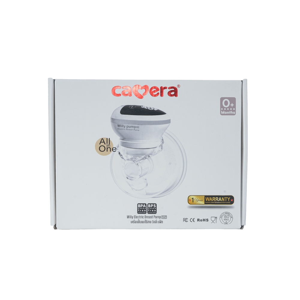 เครื่องปั๊มนมไร้สาย CAMERA WILLY PUMP FAT 7 ออนซ์ (200 มล.)