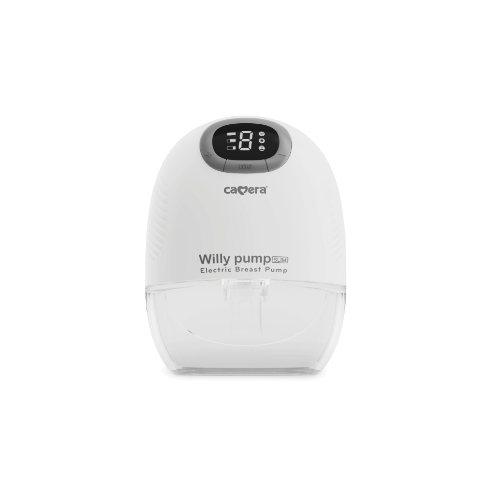เครื่องปั๊มน้ำนมไฟฟ้าไร้สาย CAMERA รุ่น WILLY PUMP SLIM เครื่องบางและน้ำหนักเบา