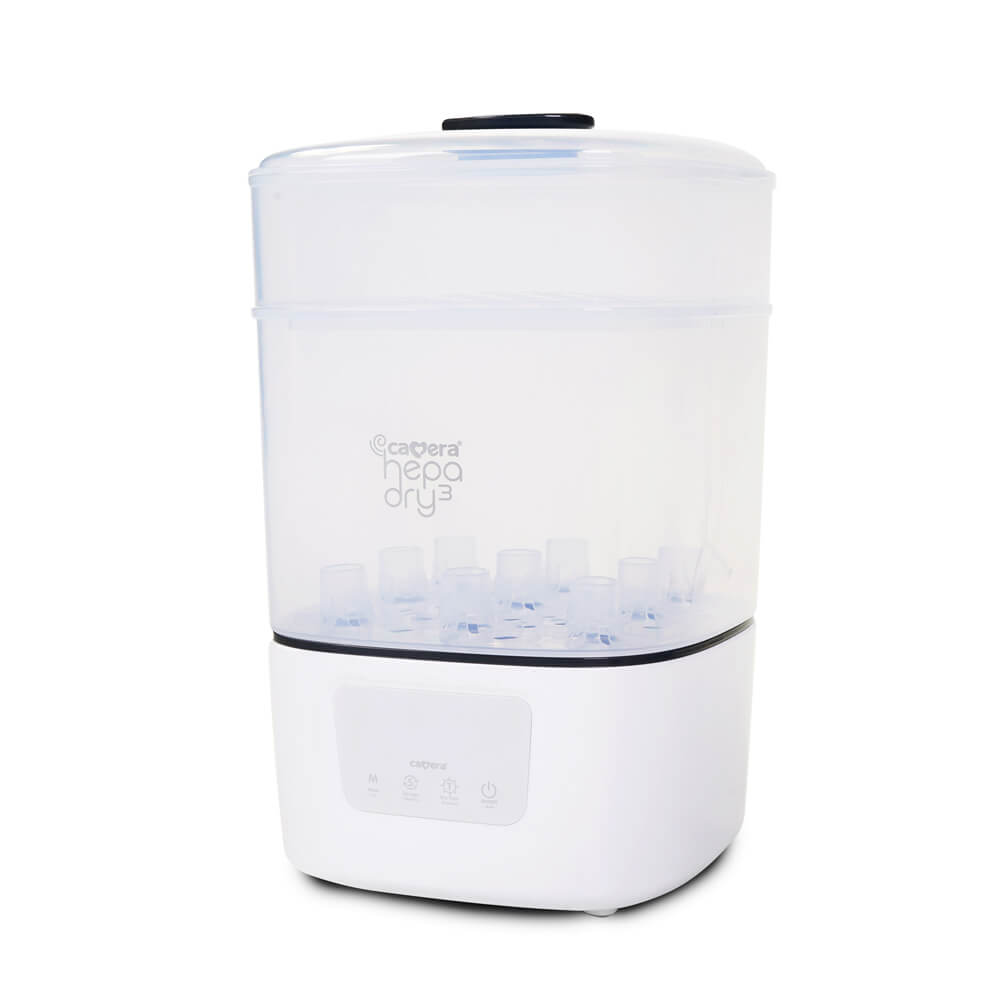 เครื่องนึ่งฆ่าเชื้อขวดนม CAMERA รุ่น HEPADRY3 (ใส่ขวดนมได้ 9 ขวด)