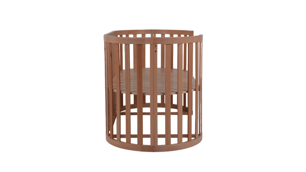 เตียงเด็ก MOMCO SOVA WOODEN COT พร้อมมุ้ง ปรับขนาดได้ 6 รูปแบบ สีไม้ธรรมชาติ