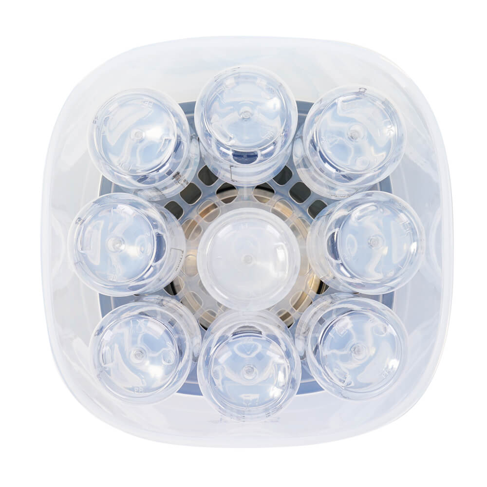 เครื่องนึ่งฆ่าเชื้อขวดนม CAMERA รุ่น HEPADRY3 (ใส่ขวดนมได้ 9 ขวด)