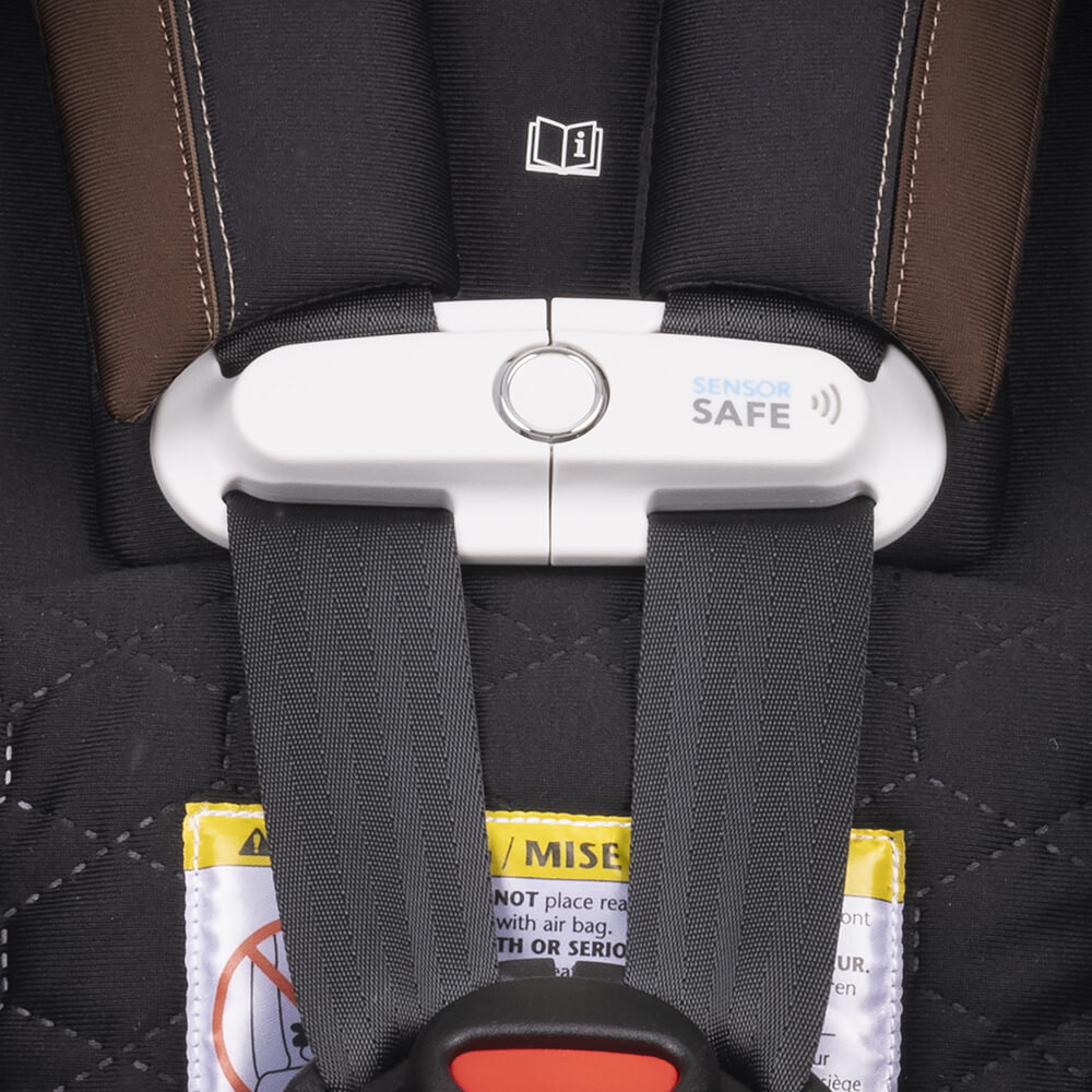 คาร์ซีท ALL-4-ONE EVENFLO สำหรับแรกเกิด-12ปี พร้อมระบบ SENSOR SAFE คอยเตือนเมื่ออยู่ห่างเด็ก สีน้ำตาล