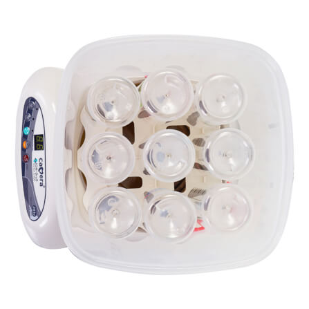 เครื่องนึ่งฆ่าเชื้อพร้อมอบแห้ง CAMERA รุ่น IONDRY 5 อบลมร้อน ปล่อยประจุลบ โหมดปลอดเชื้อ 28 ชั่วโมง_3