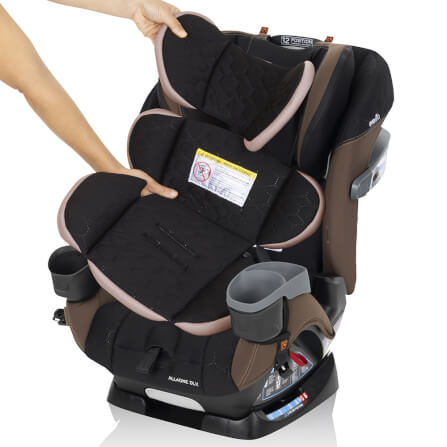 คาร์ซีท ALL-4-ONE EVENFLO สำหรับแรกเกิด-12ปี พร้อมระบบ SENSOR SAFE คอยเตือนเมื่ออยู่ห่างเด็ก สีน้ำตาล_6