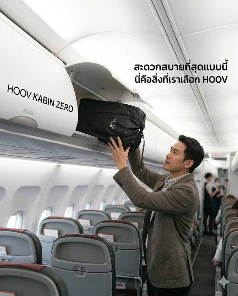 รถเข็นเด็ก CAMERA HOOV ขึ้นเครื่องบินได้โดยไม่ต้องโหลดใต้เครื่อง_5
