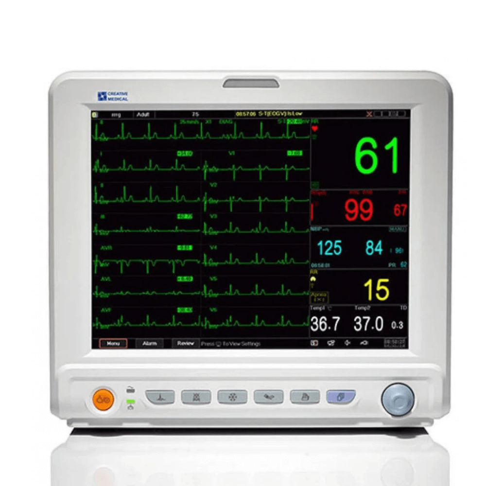 เครื่องติดตามการทำงานของหัวใจและสัญญาณชีพอัตโนมัติ CREATIVE MEDICAL UP-7000_1