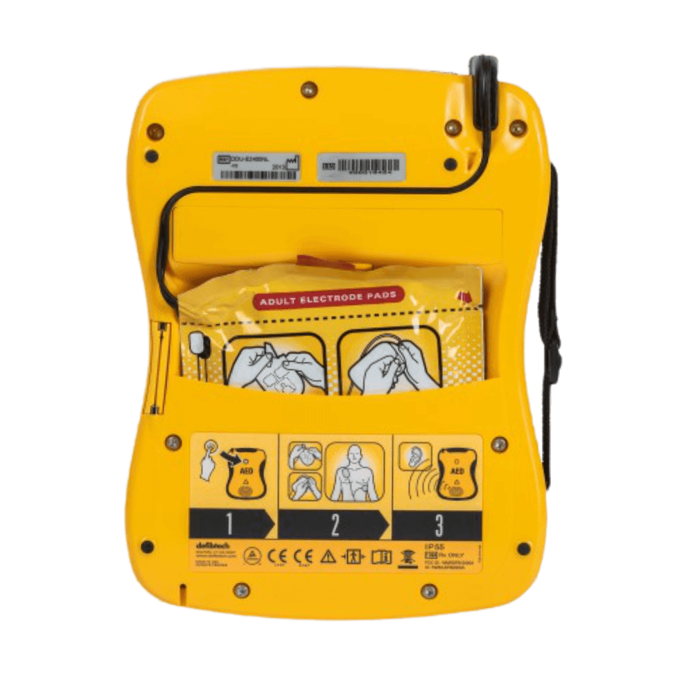 เครื่องกระตุกหัวใจไฟฟ้าชนิดอัตโนมัติ DEFIBTECH รุ่น LIFELINE VIEW มีหน้าจอ