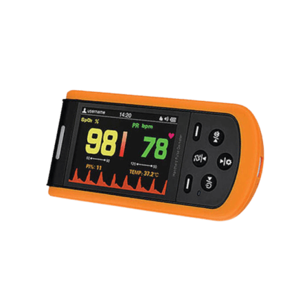 เครื่องวัดความอิ่มตัวของออกซิเจนภายในเลือด CREATIVE MEDICAL PC-66A_0