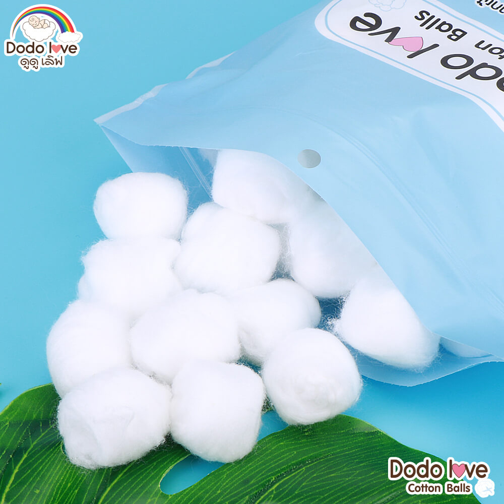 สำลีก้อนมาตรฐาน DODO LOVE ขนาด 100 กรัม