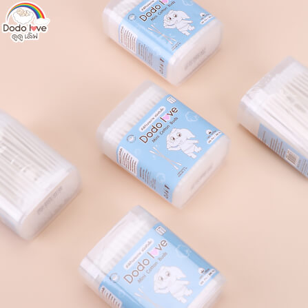 สําลีก้านสำหรับเด็ก DODOLOVE ชนิดหัวเล็ก 200 ก้าน_5